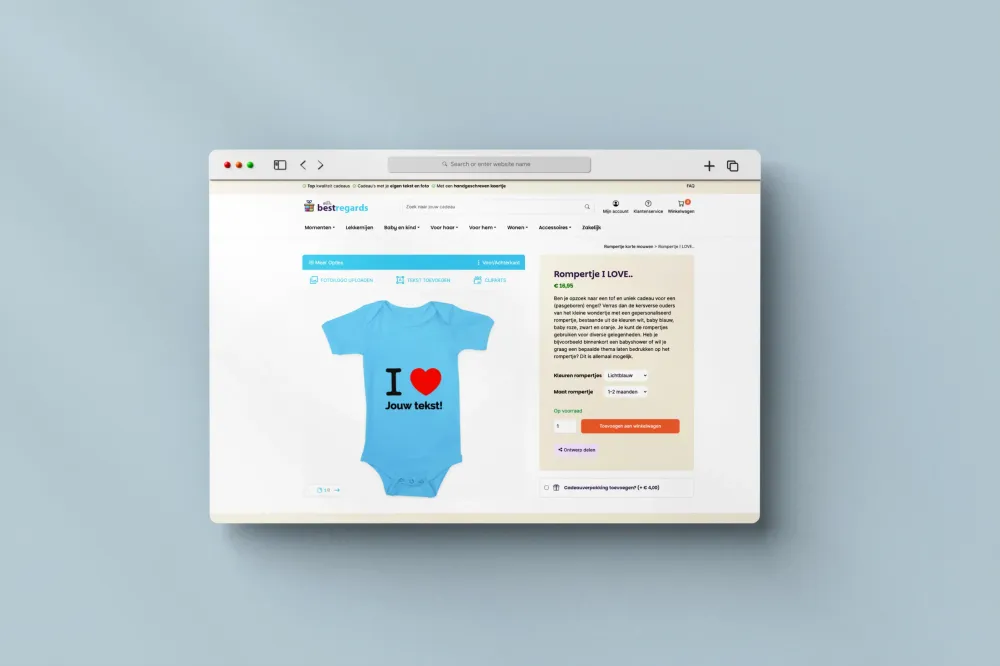 With Best Regards webshop