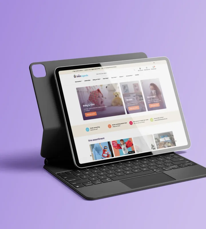 Werken aan een website