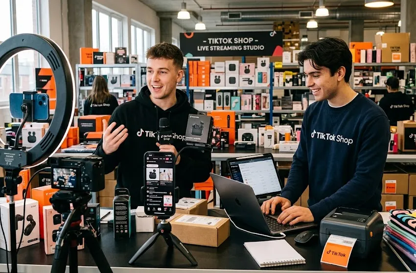 Een productpresentatie voor video en live content