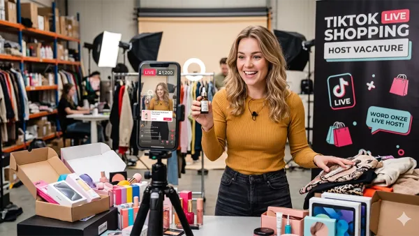 TikTok LIVE Shopping Host